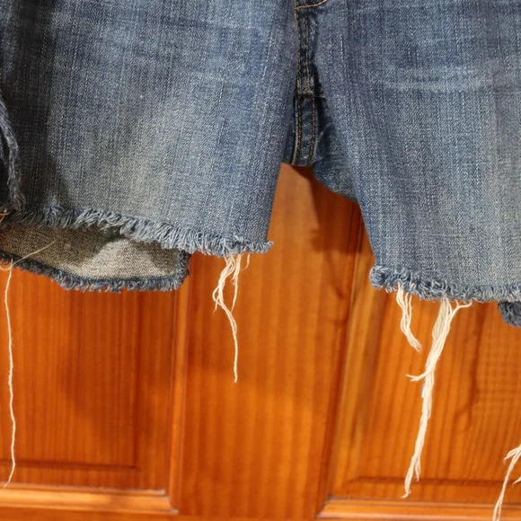 American Eagle Outfitters Cut Off Denim Shorts 0 - Picture 2 of 10